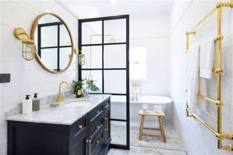 Brushed Gold Bathroom Fixtures The Perfect Balance of Style and Functionality for a Luxurious Oasis